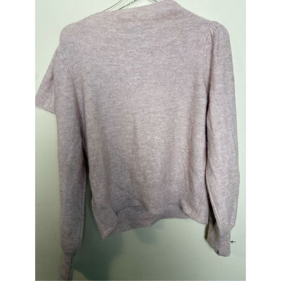 TED BAKER Larbow Statement Bow Sweater Pink Wool Knit Pullover Women's Size 6 Sm - Picture 8 of 8